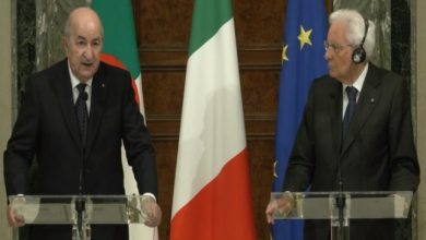 Photo of Le Président Tebboune : « les relations algéro-italiennes se portent bien et nous espérons davantage »